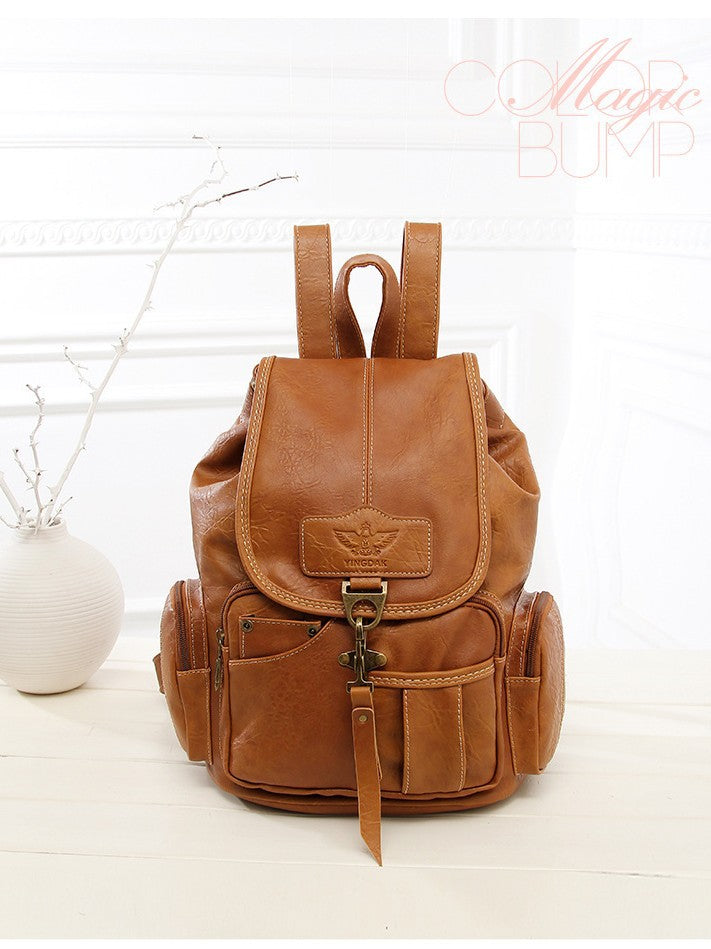 Elegant Women's Vintage Fashion Trend Hook Women's Backpack