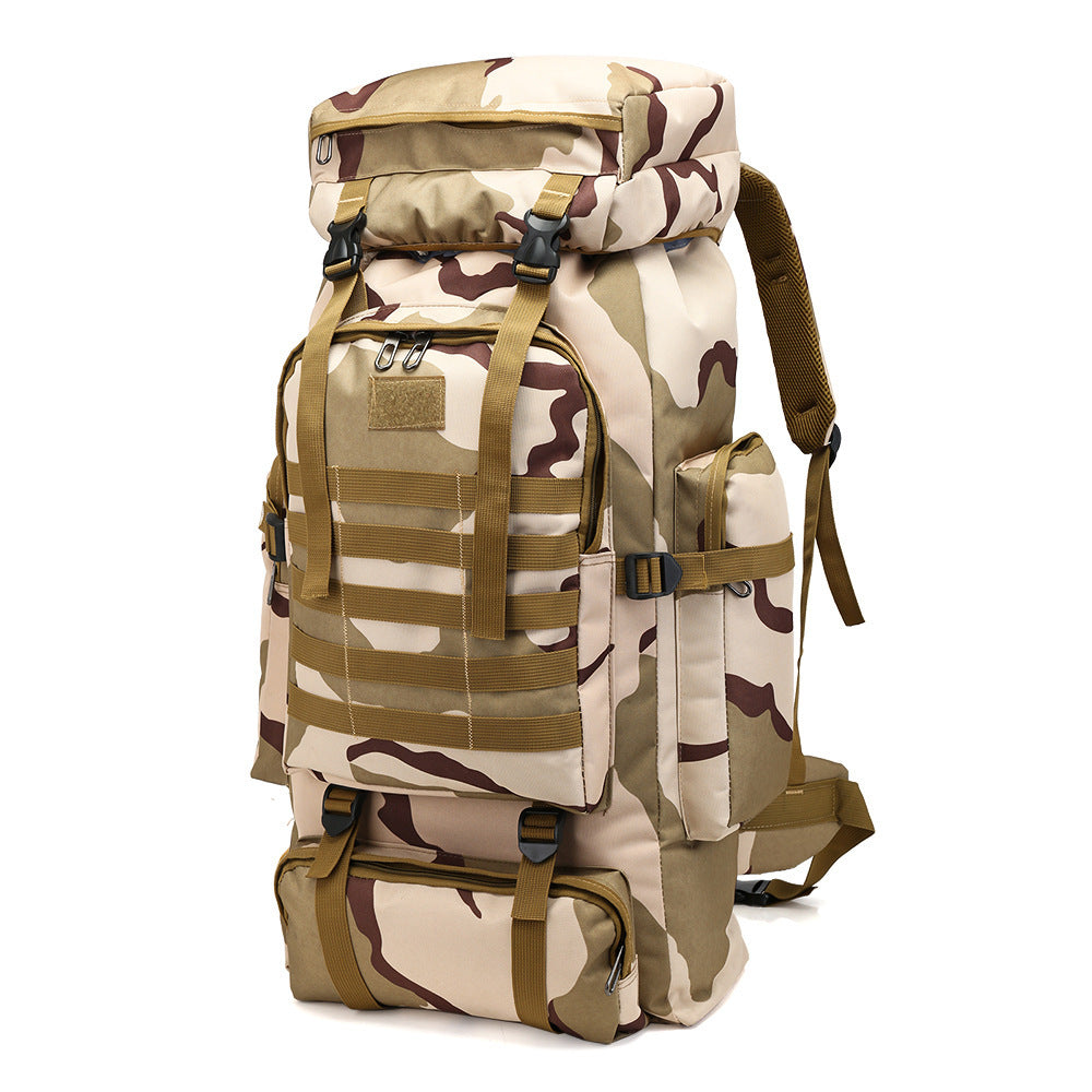 Men's Traveling Hiking Large Capacity Camouflage Leisure Backpack