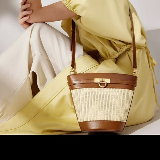 Summer Woven Personality Trend Beach Fashion Women's Messenger Bag