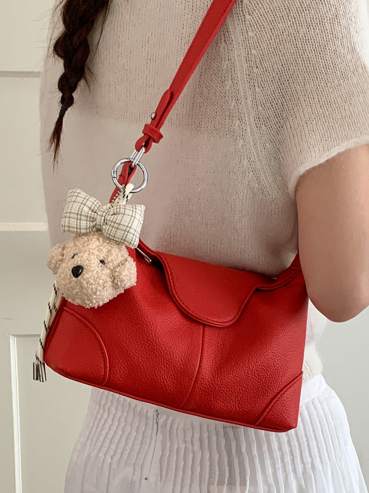 Women's Daily Commuter Spring Fashion High-grade Versatile Shoulder Bags