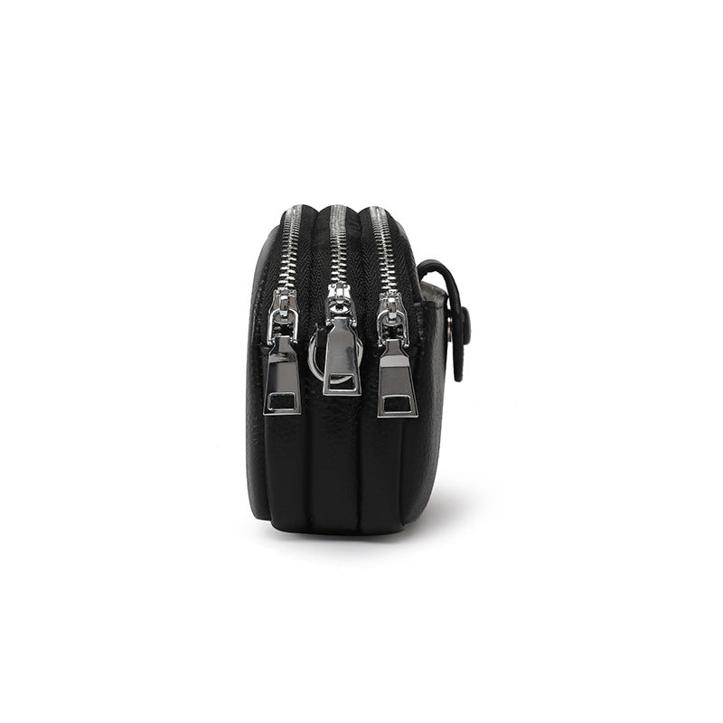 Women's Leather Mobile Fashion Multi Compartment Texture Women's Shoulder Bag