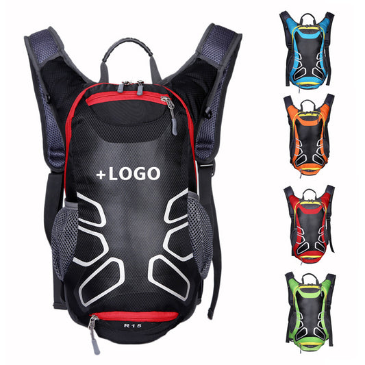 Printable Cycling Helmet Water Marathon Running Sports Backpack