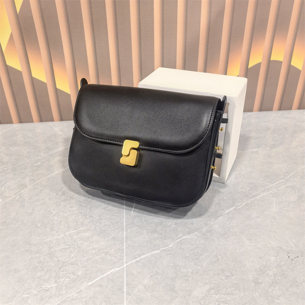 Versatile French Niche Elegant Classic Rivet Bags