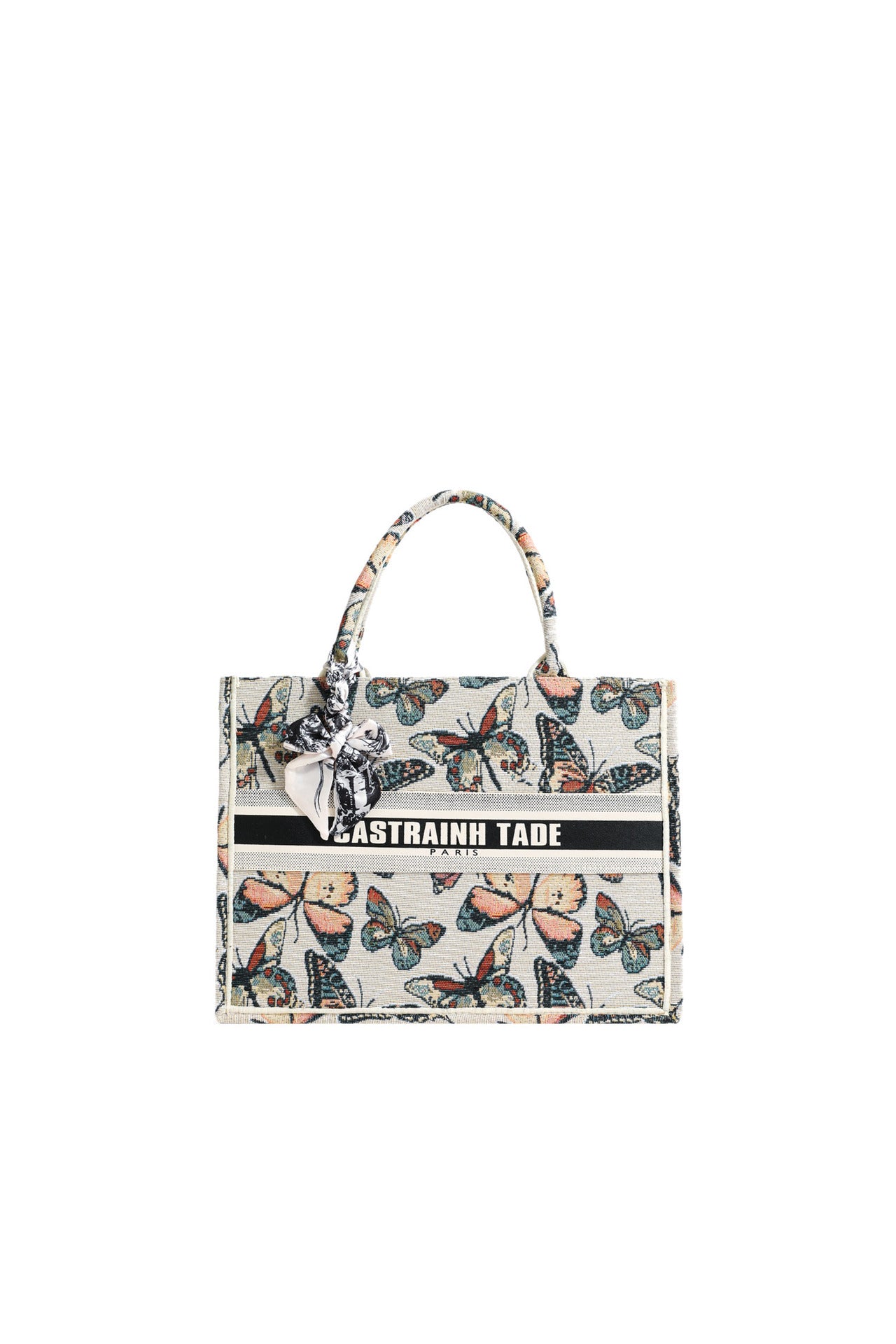 Fashionable Large Autumn Retro Printed Embroidered Women's Shoulder Bag
