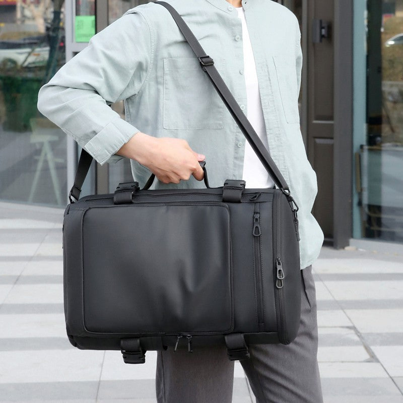 Men's Business Haversack Large Capacity Commuter Waterproof Backpacks