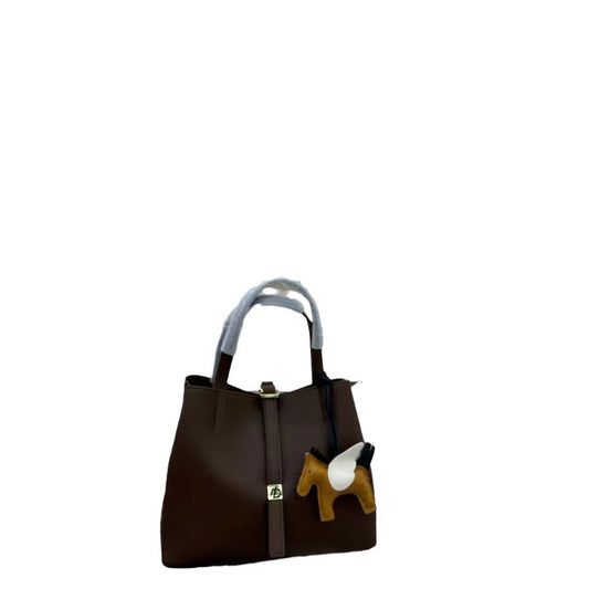 Trendy Lychee Pattern Minority Simple Green Women's Handbag