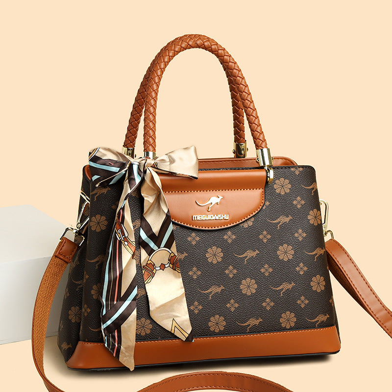Women's Presbyopic To Give Mom Versatile Tied Women's Messenger Bag