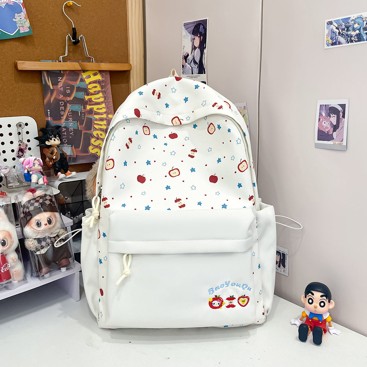 Style Good-looking Primary Secondary Lightweight Fresh Sweet Leisure Backpack