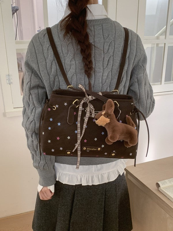 Capacity Commuter Female Spring Advanced Texture Tote Bag