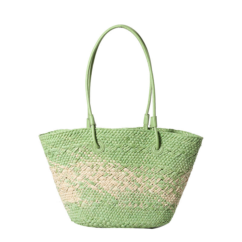 Large Capacity Straw Simple Portable Natural Bags