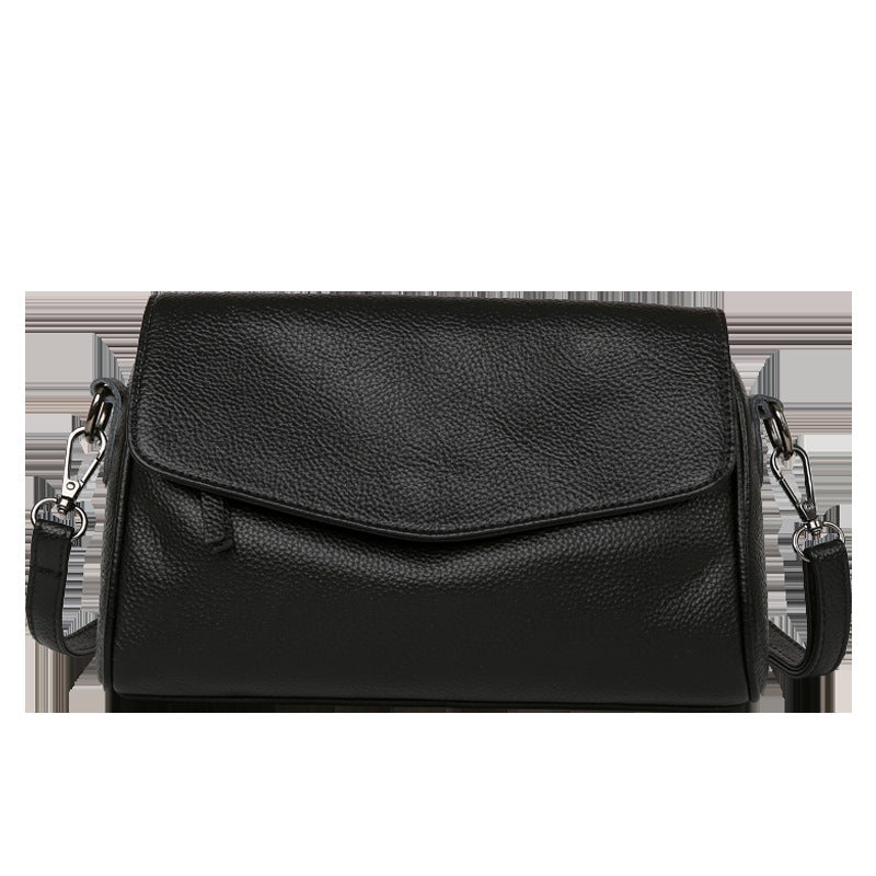 Women's Layer Cowhide Fashion Genuine Leather Mother Large Capacity Small Square Bags