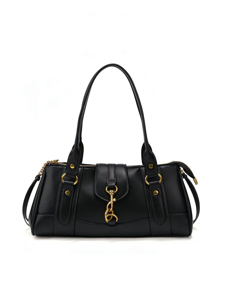 Women's Style Retro Large Capacity High-grade Underarm Trendy Bags