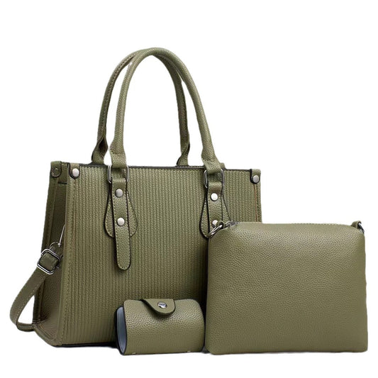 Women's Three-piece Set Mother Portable Large Capacity Tote Bag