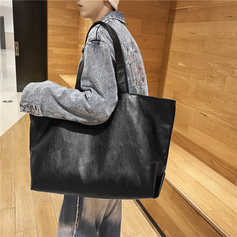 Women's Large Capacity Trendy Fashion Simple Class Commuter Women's Shoulder Bag