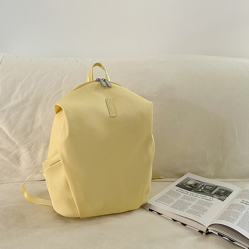 Trendy Fresh Sweet Macaron Simple Junior Leisure Backpack