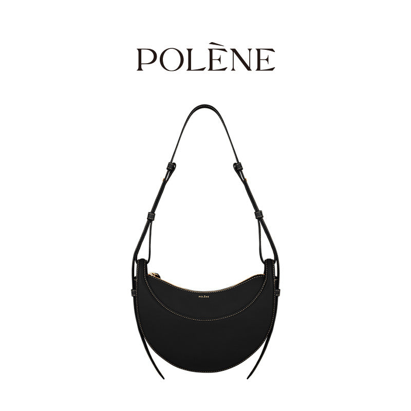 Women's Selenodont Niche Genuine Leather Saddle Fashion Women's Messenger Bag