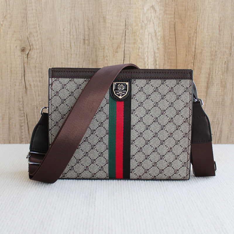 Men's Business Large Capacity Fashion Trendy Hard Handbags