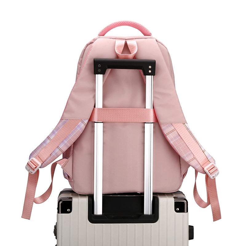 Women's & Men's Combination Peripheral Korean Style Large Capacity Backpacks