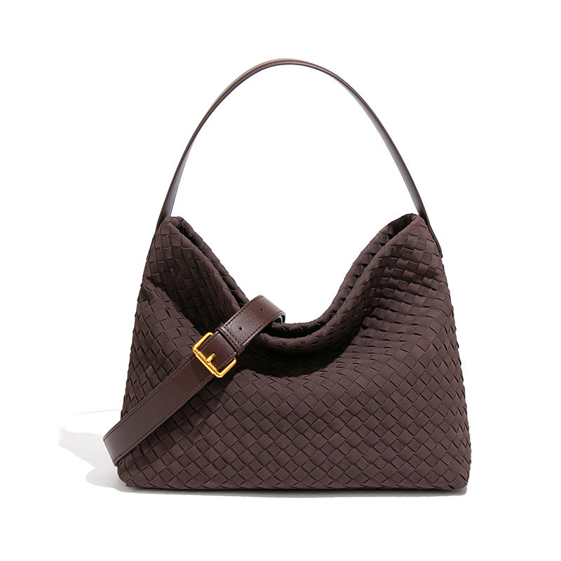 Women's Handmade Woven Fashionable Versatile Large Capacity Tote Bags