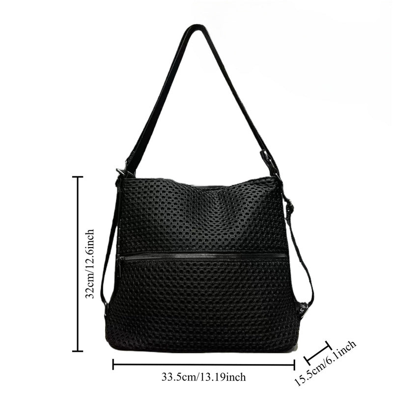 Women's Fashion Mesh Nylon Large Capacity Trendy Bags