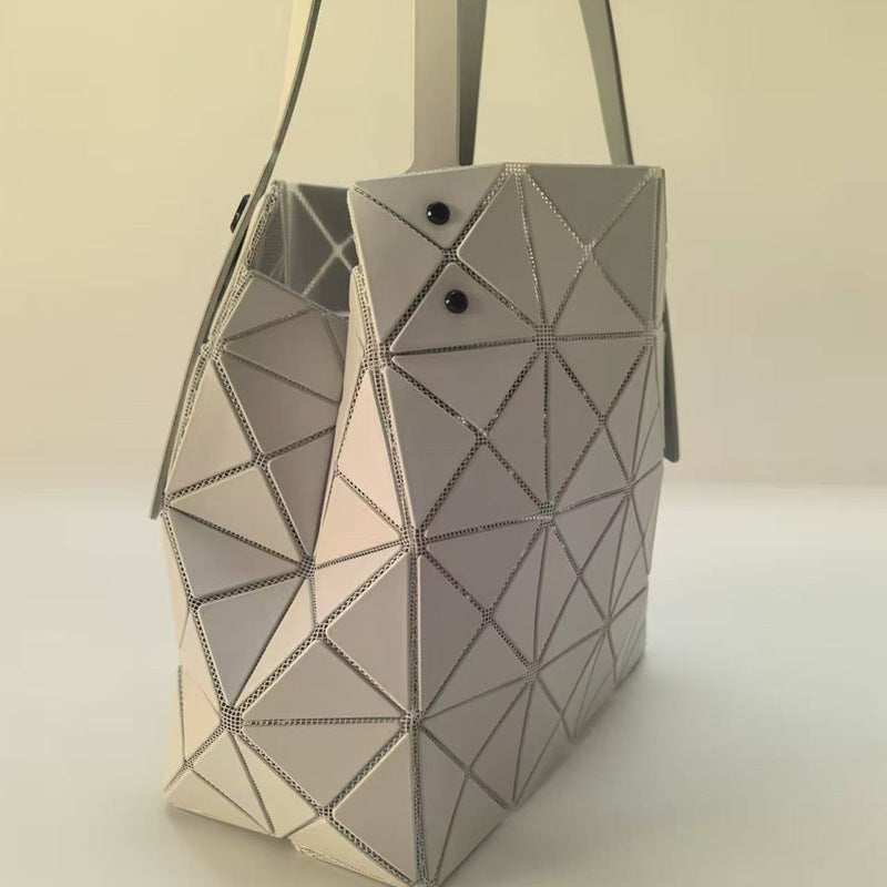 March House Color Nail Diamond Box Geometric Rhombus Macaron Women's Handbag