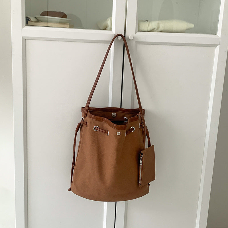 Fashion Stitching Mother Female Niche Commuter Bags