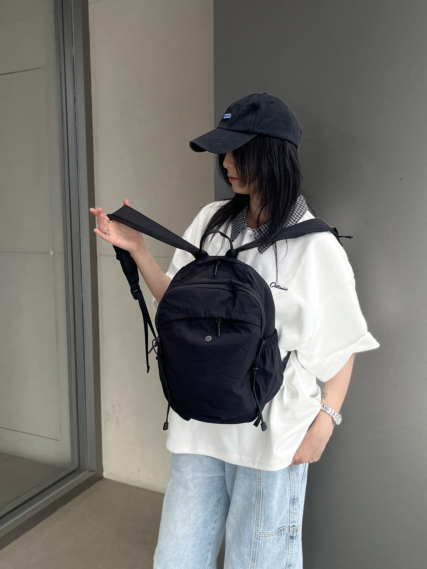 Women's & Men's Ge Lightweight Simple Waterproof Commuter Hiking Women's Backpack