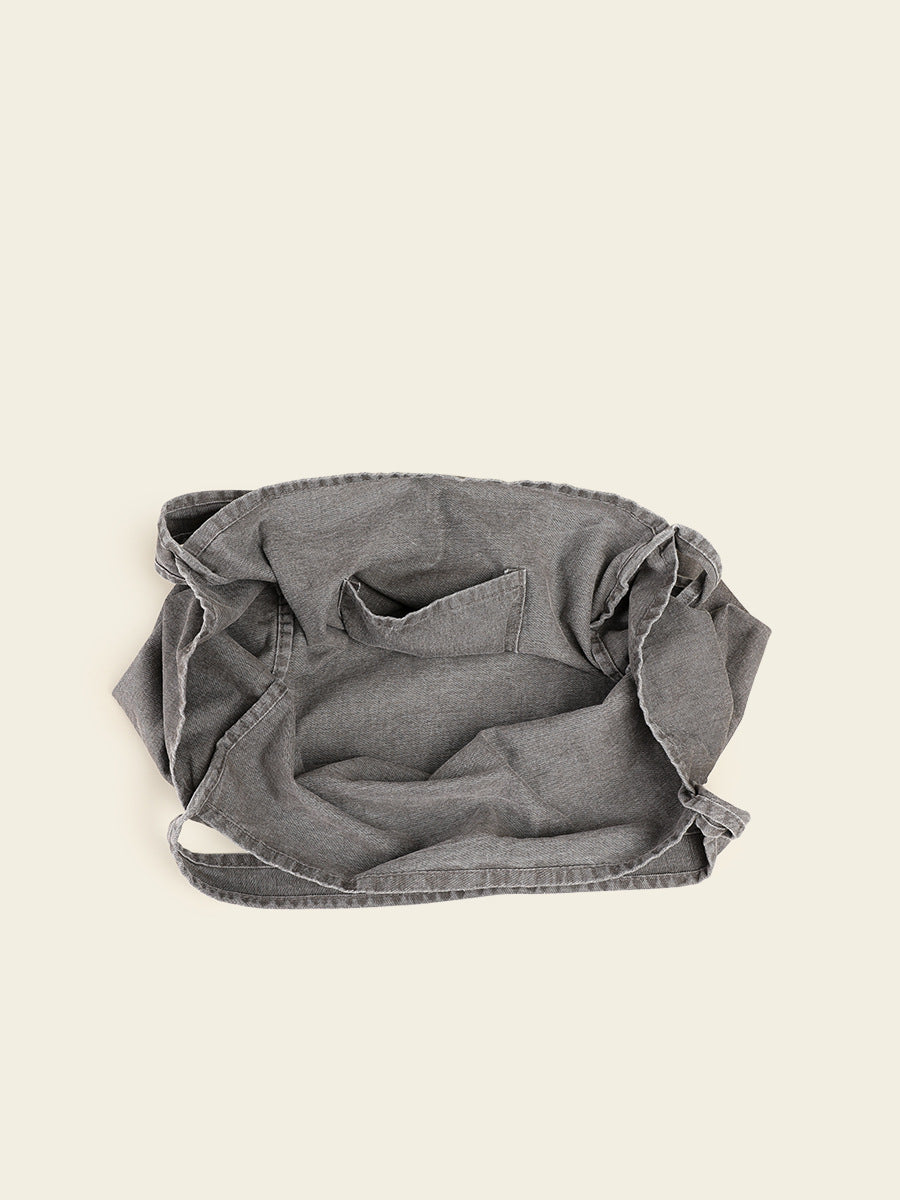 Women's Distressed Canvas For Idle Style Large Bags