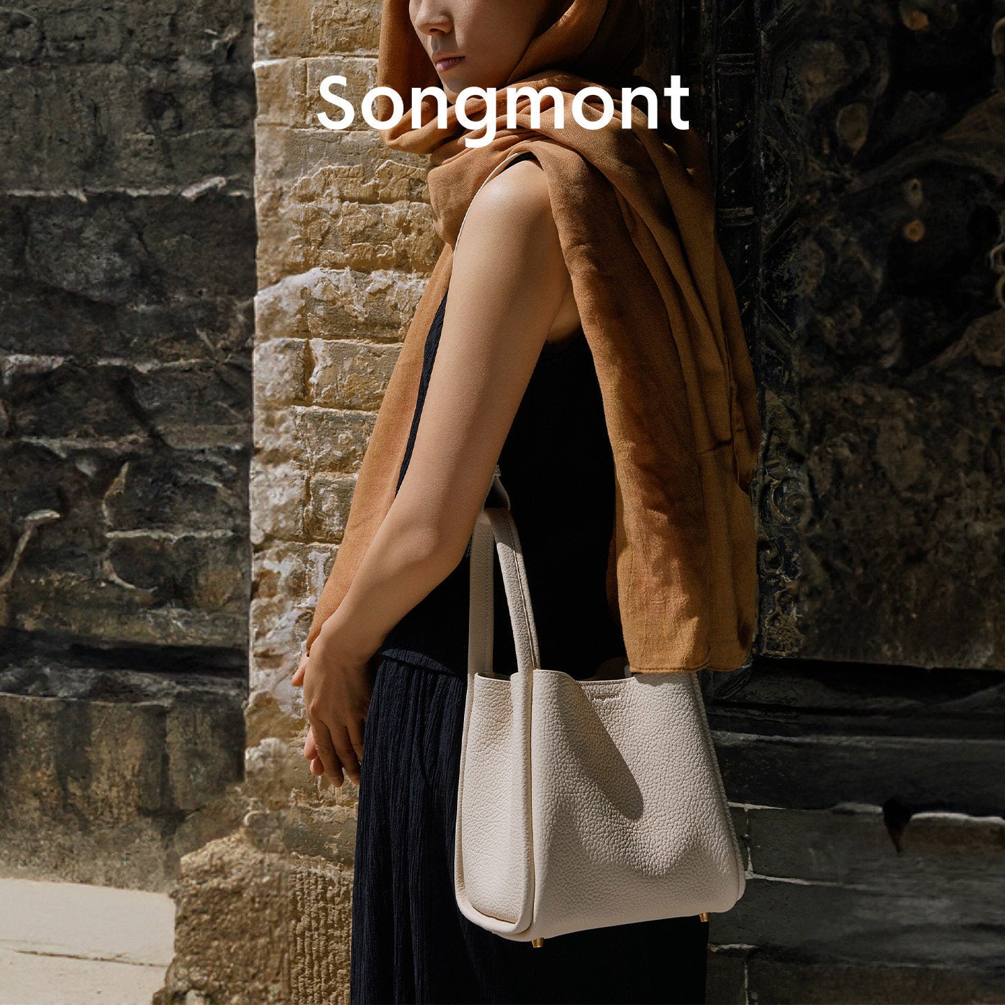 Pine Medium Vegetable Basket Under The Mountain Genuine Leather Large Women's Shoulder Bag