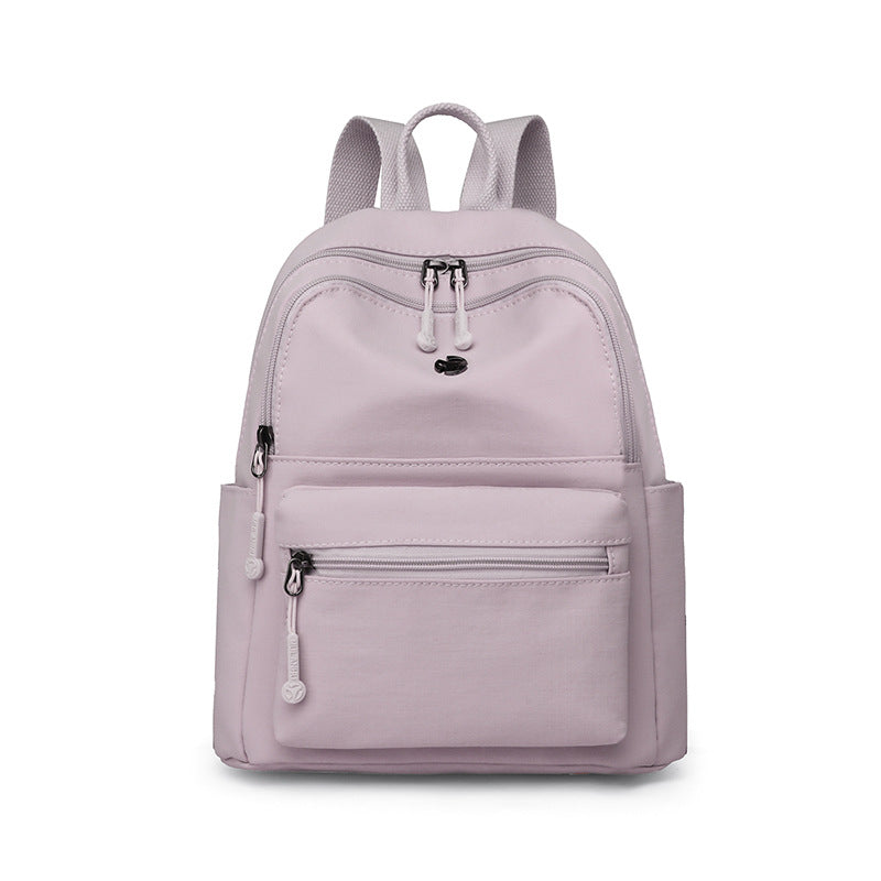 Simple Nylon Mom Large Capacity Portable Women's Backpack