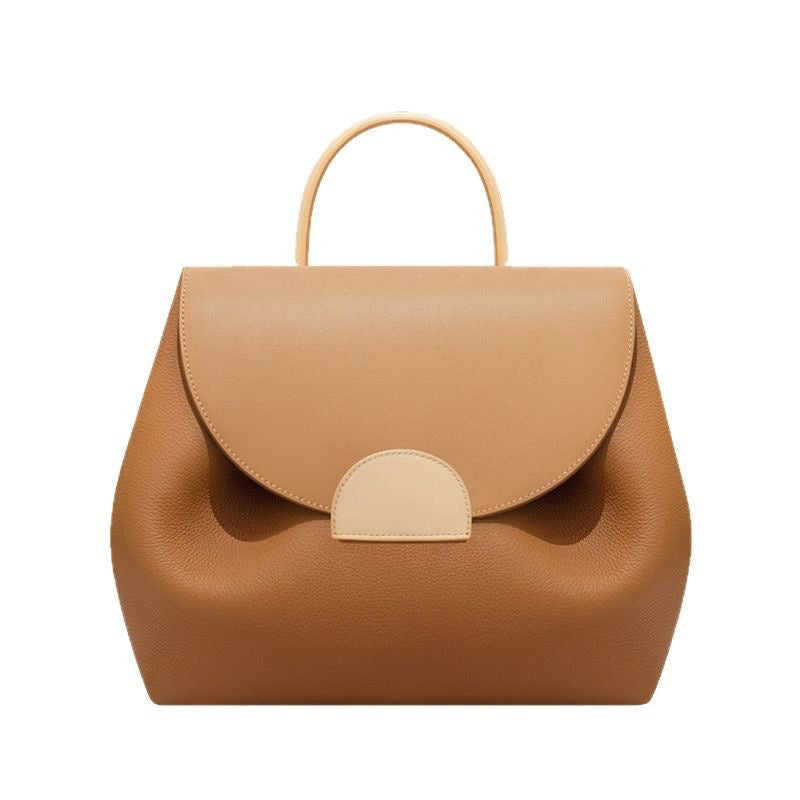 Cool Women's Smiling Face Leather Advanced Women's Messenger Bag