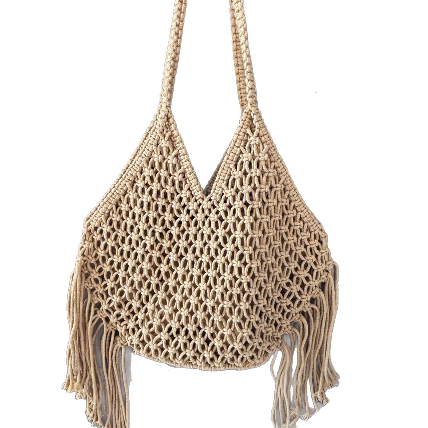 Women's Retro Hollow Hand-woven Summer Seaside Vacation Versatile Beach Niche Women's Shoulder Bag