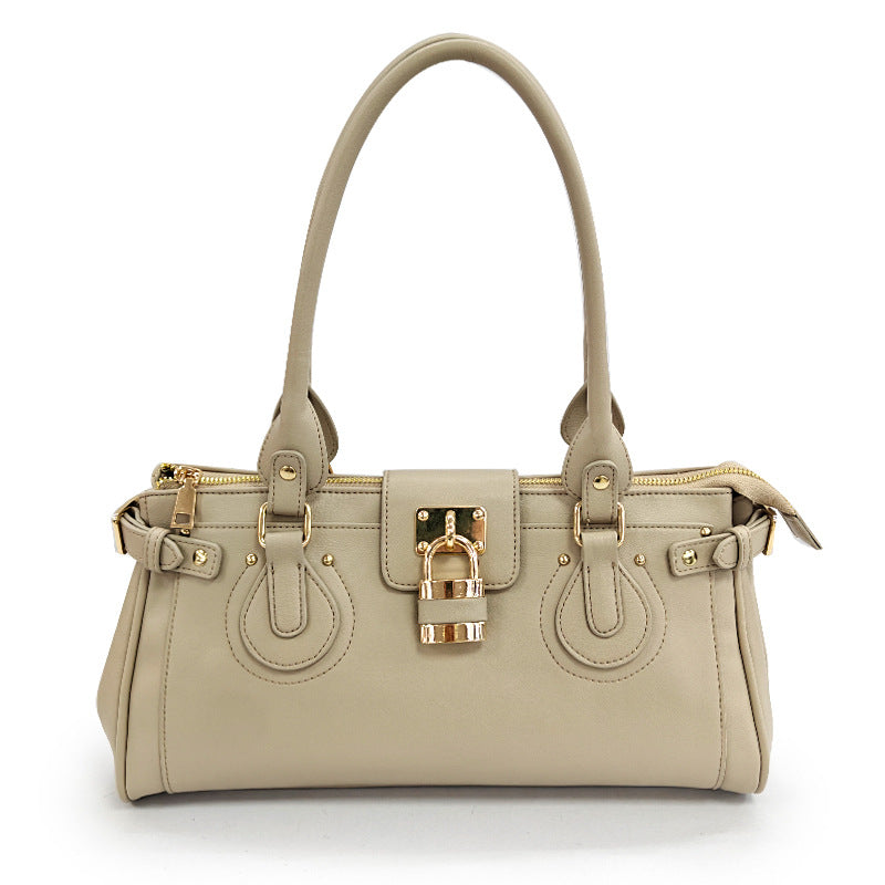 Women's Millennium Hot Retro Distressed Head Family High-grade Large Handbags