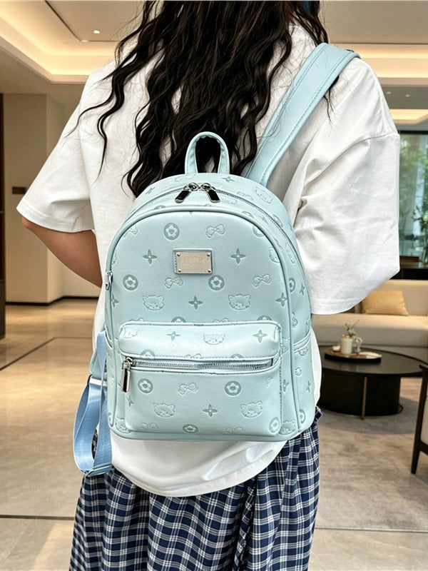 Women's Fashion One Popular Design Cute Embossed Women's Backpack