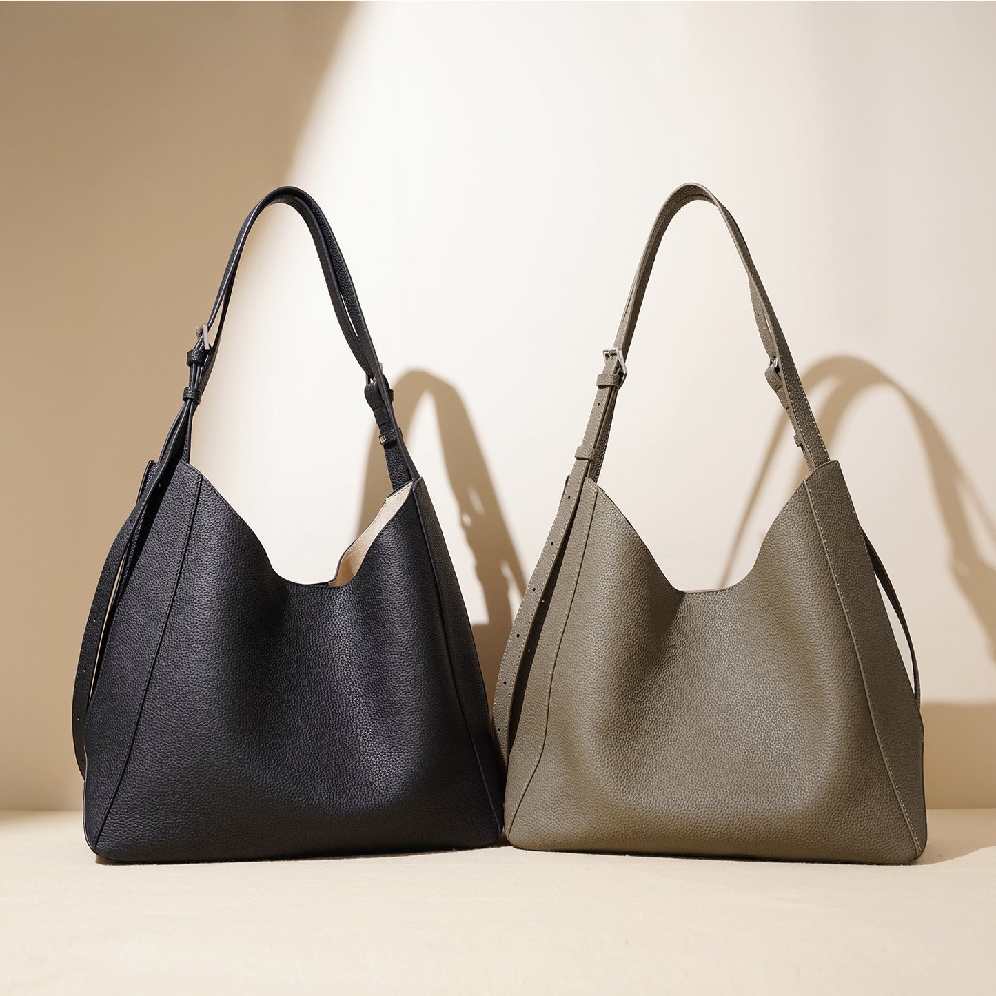Women's High-grade Leather First Layer Cowhide Design Bags