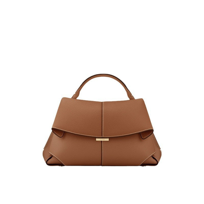Women's Choose Smile French Poling Niche High-grade Women's Messenger Bag