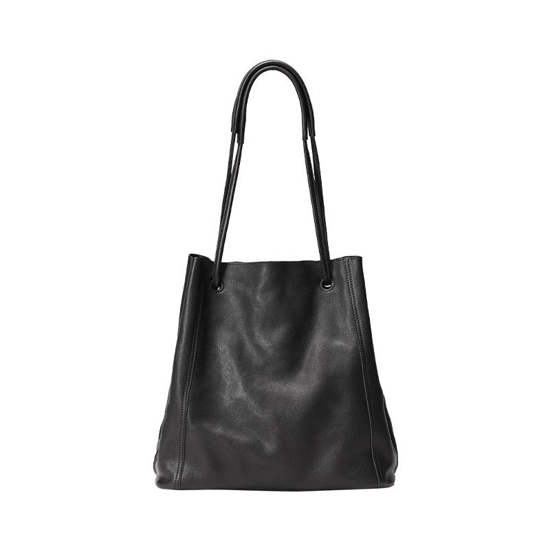 Lazy Commuter High-grade Genuine Leather Large Bags