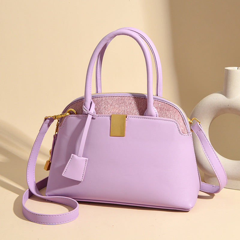 Women's Exquisite Cowhide Shell High-grade Genuine Leather Fashion Trendy Women's Handbag