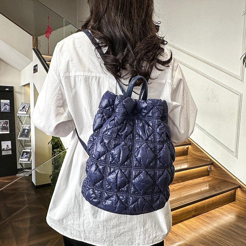Cloud Female Trendy Rhombus Personalized Minority Shoulder Bags