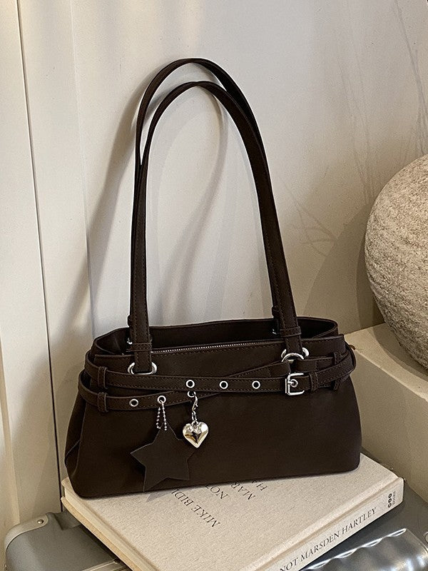 Design Trend Decorative Fashion Underarm Sweet Women's Shoulder Bag