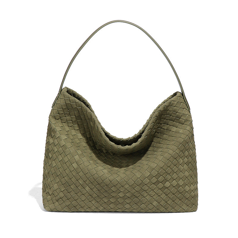Women's Handmade Woven Fashionable Versatile Large Capacity Tote Bags