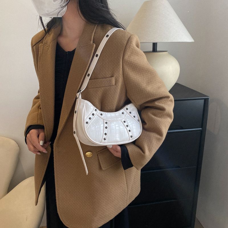 French Minority Design Underarm Dumpling Female Fashion Style Retro Bags
