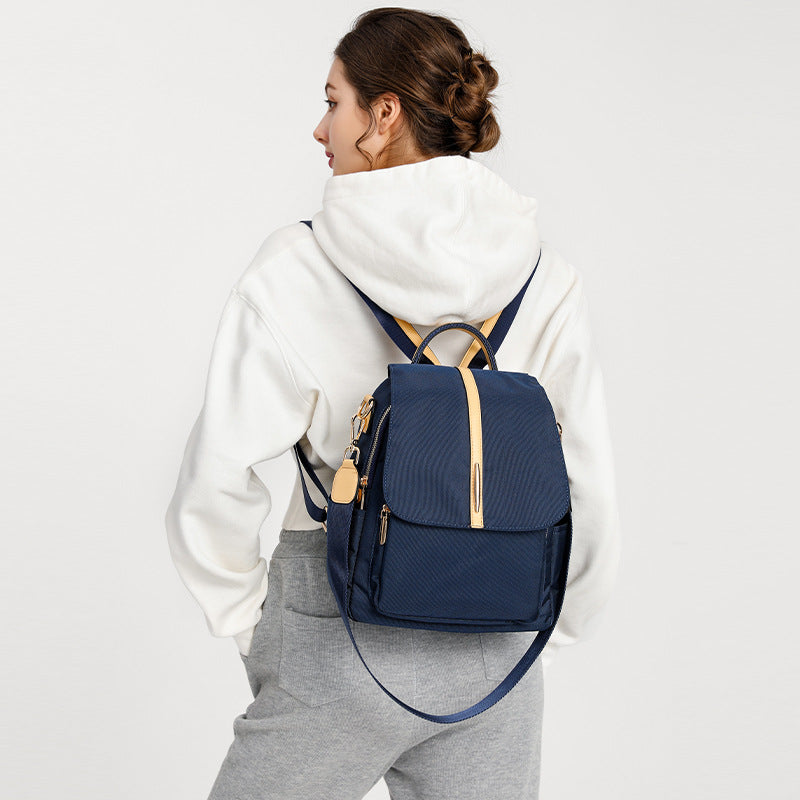 Women's Fashion Waterproof Nylon Large Capacity Simple Women's Backpack
