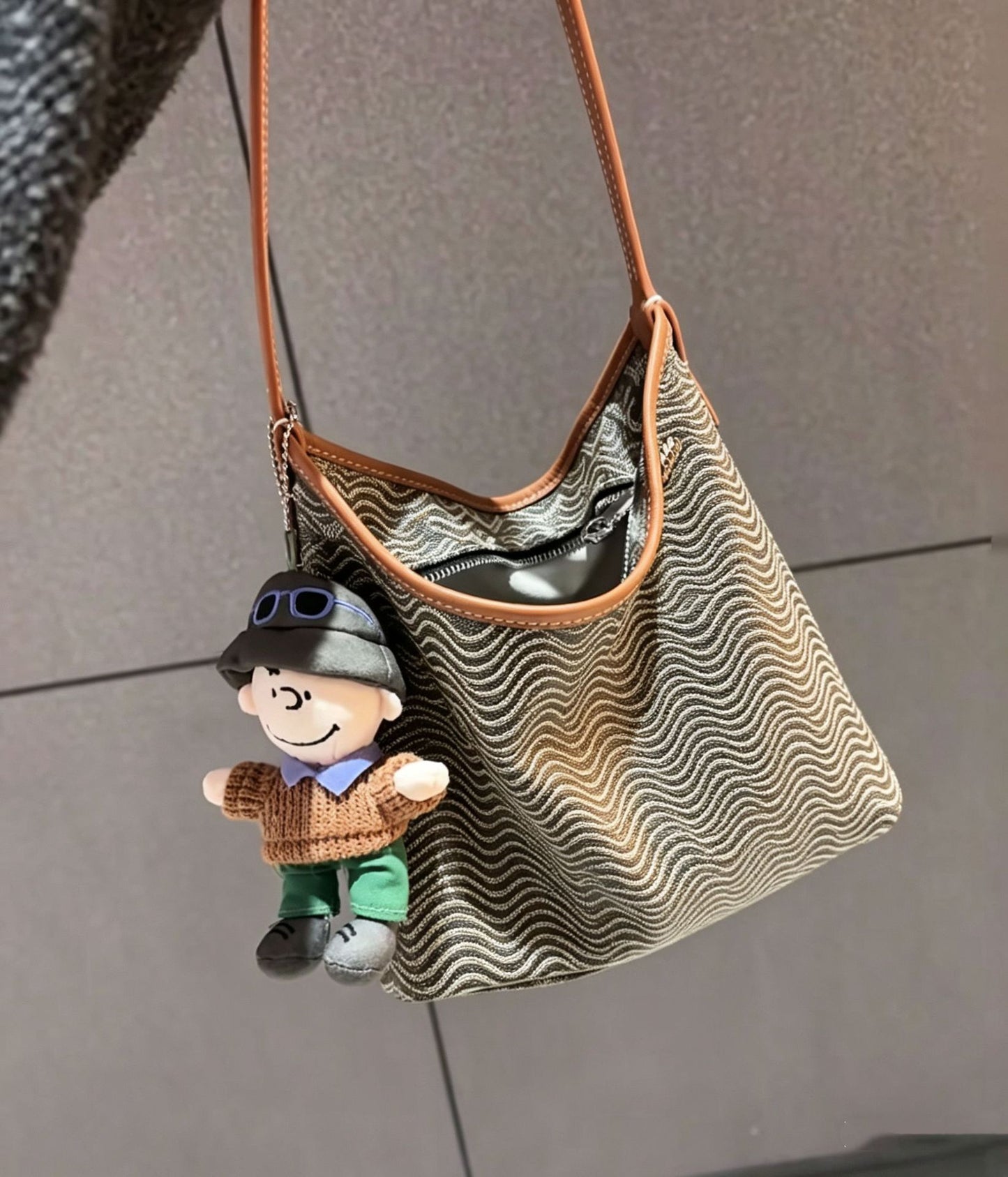 Presbyopic Full Printed Underarm Size Mother Women's Shoulder Bag