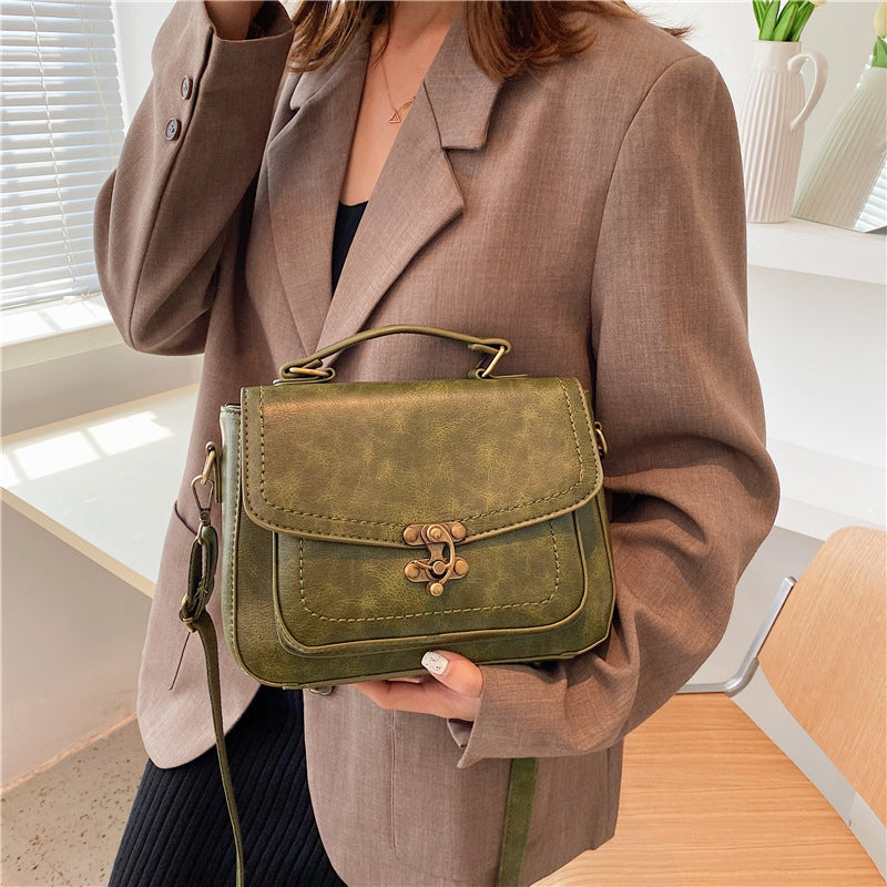 Women's Light Luxury Retro Popular One Simple Women's Messenger Bag