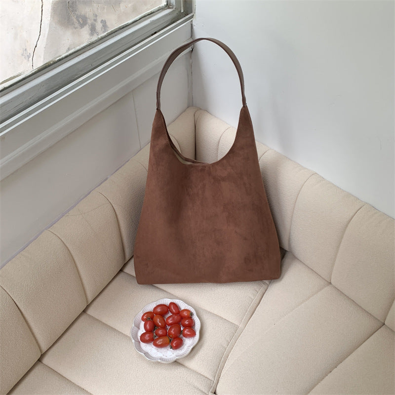 Women's Large Capacity Autumn Fashion Niche Commuter Shoulder Bags