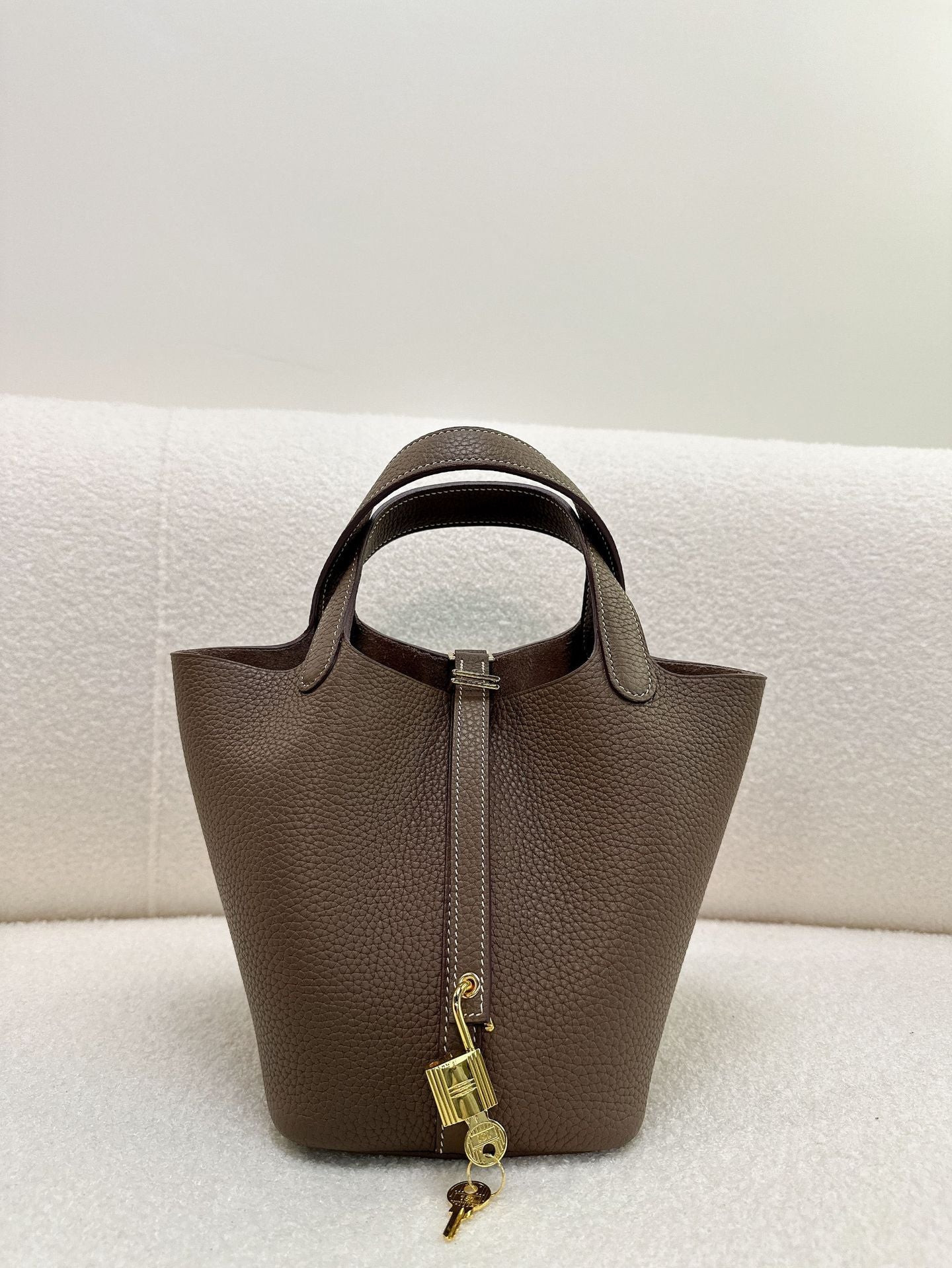 Steel Hardware Half Hand Sewing Wax Line Vegetable Basket Bucket Bags
