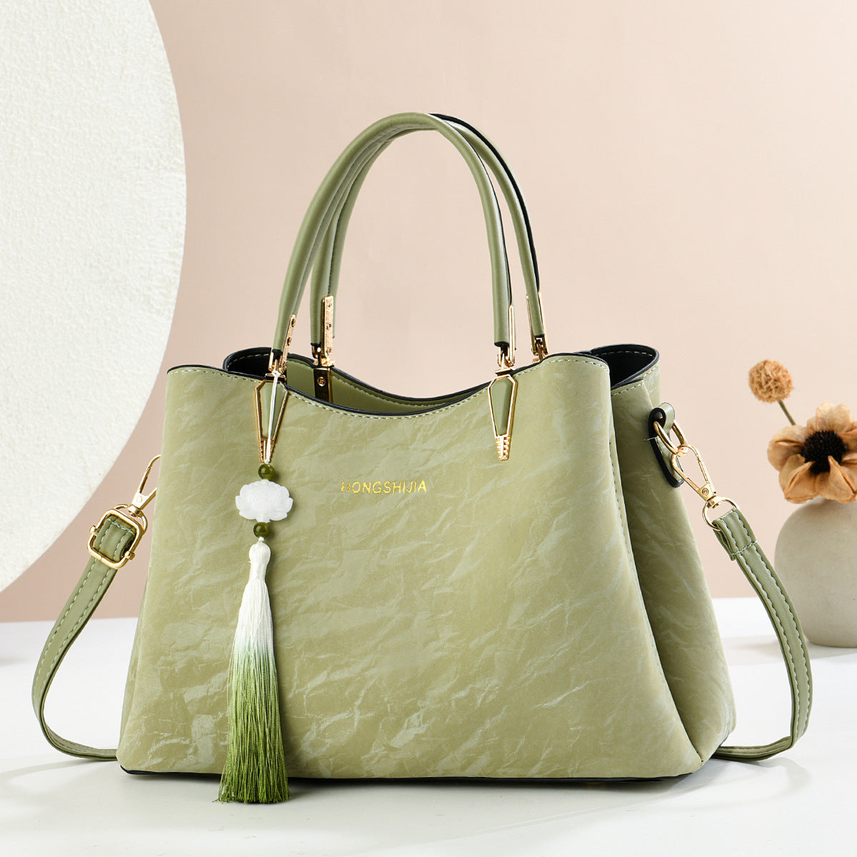 Women's Chinese Style Fashion Large Capacity Women's Shoulder Bag