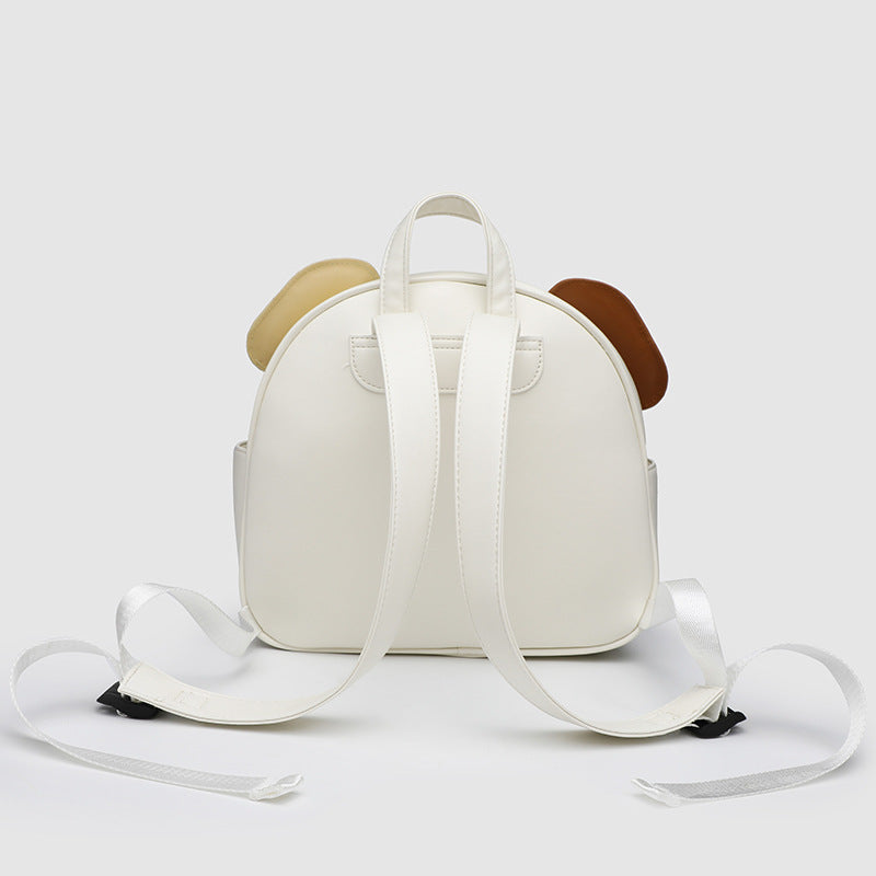 Daily Cute Puppy Belly Large Capacity Women's Backpack