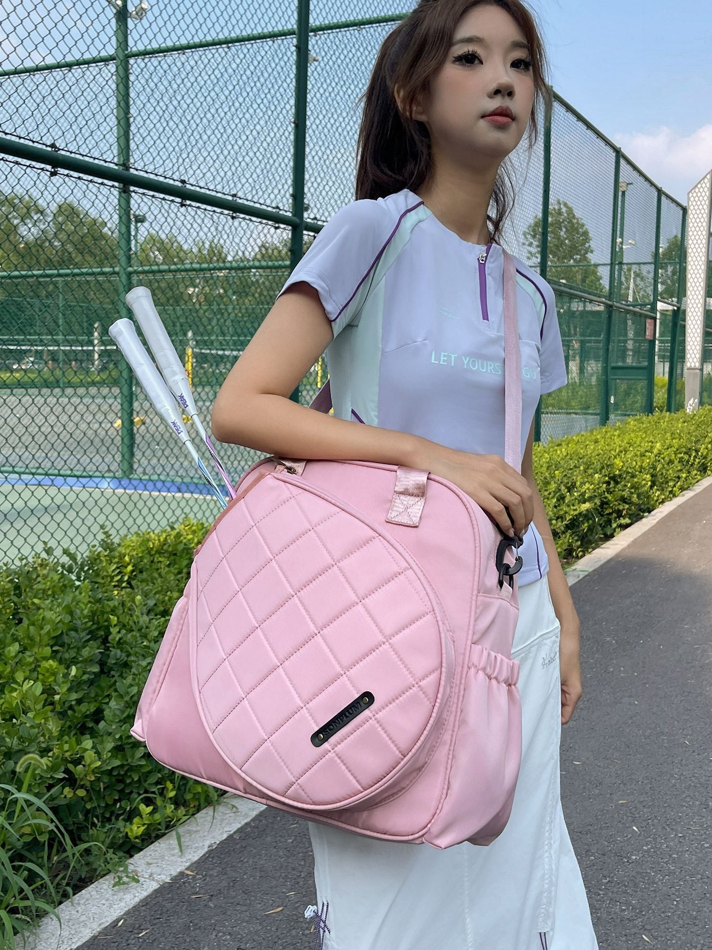Women's & Men's Tennis Korean 2 Badminton Large Capacity Bags